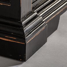 Montgomery Black Distressed Sideboard Image
