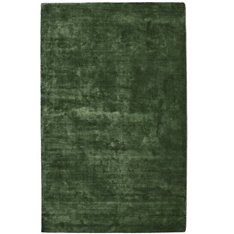 Moss Green Karma Silk Feel Rug Image