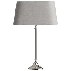 Myra Small Nickel Table Lamp Image