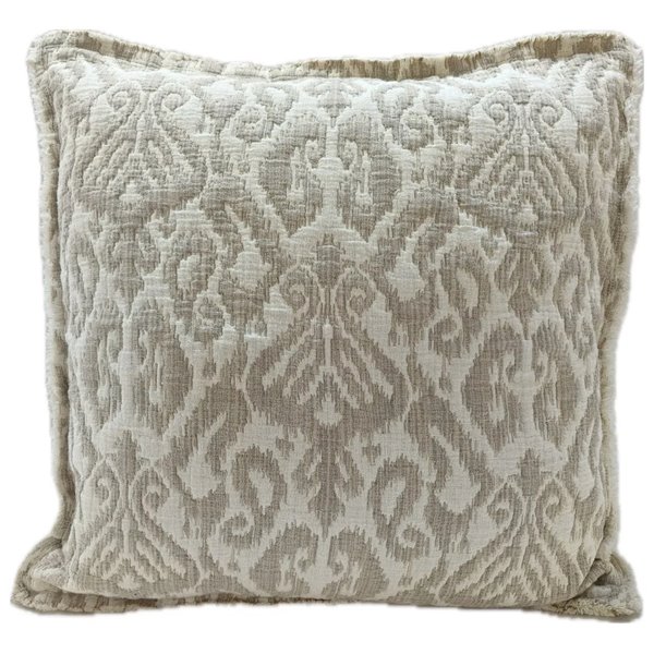 Natural Ikat Cotton Cushion