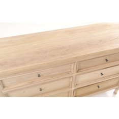 Natural Mahogany Double Chest of Drawers Image