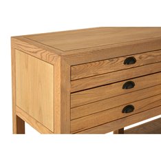 Natural Oak 6 Drawer Sideboard Image