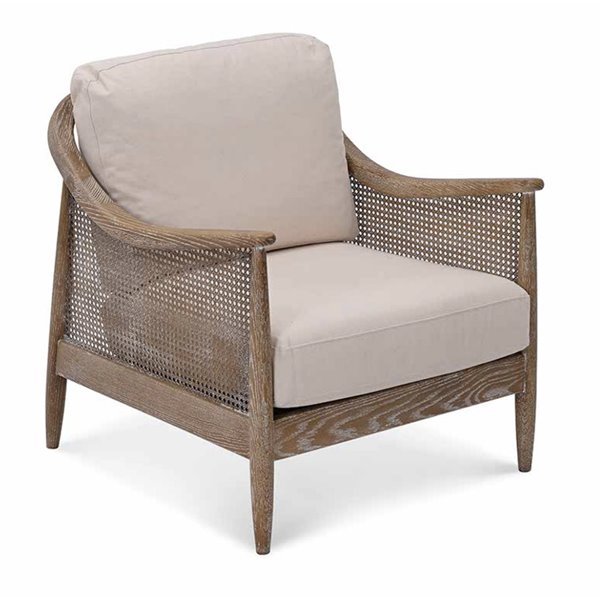 Natural Rattan Armchair