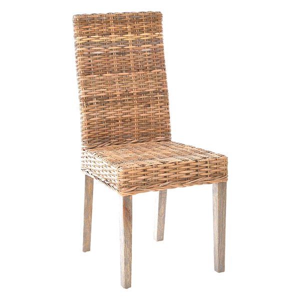 Natural Rattan Dining Chair