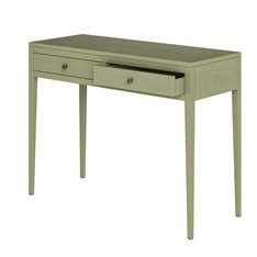 Sage Green 2 Drawer console table Image