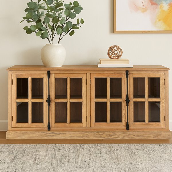 Oak & Glass Classic Sideboard