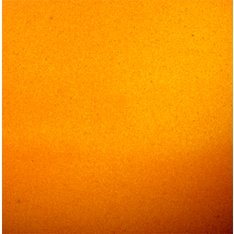 Orange Glazed Ceramic Apple Sculpture Image