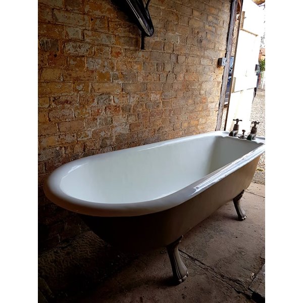 Original Victorian Tapered Bath Scroll feet