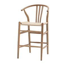 Oxford Wishbone Bar Stool Image