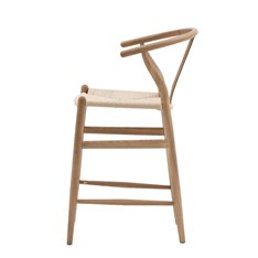 Oxford Wishbone Bar Stool Image