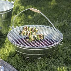 Padstow Galvanised Barbeque Image
