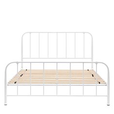 Padstow White Iron King Bed Image
