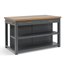 Forest Painted Double Kitchen Island Image