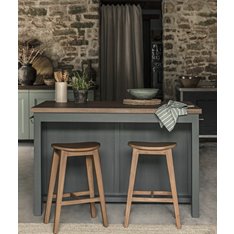 Painted Double Kitchen Island - Forest Image