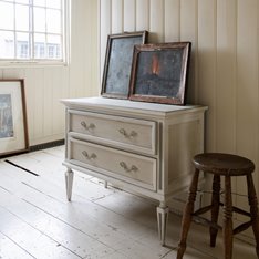 Painted Cream Chest of Drawers Image