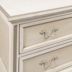 Painted Cream Chest of Drawers Image