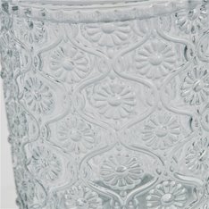 Pale Grey Crystal Top Jar Large Image