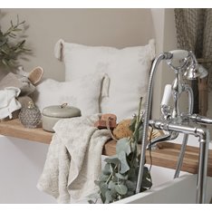 Pale Grey Round Storage Jar Image