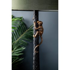 Climbing Monkey Lamp with Shade Image