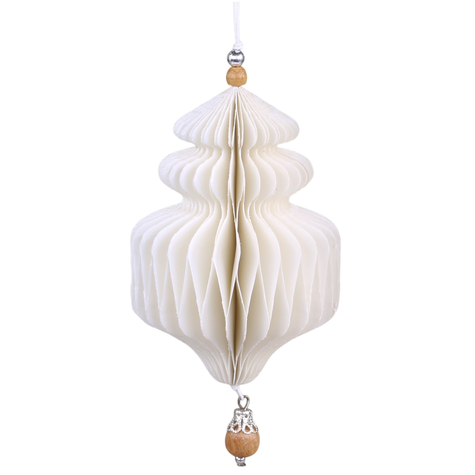 Paper Pearl Drop Christmas Decoration   Image