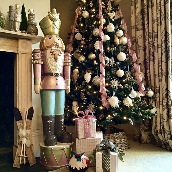 Pastel Nutcracker Soldier 4ft 6