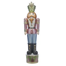 Pastel Nutcracker Soldier 4ft 6" Image