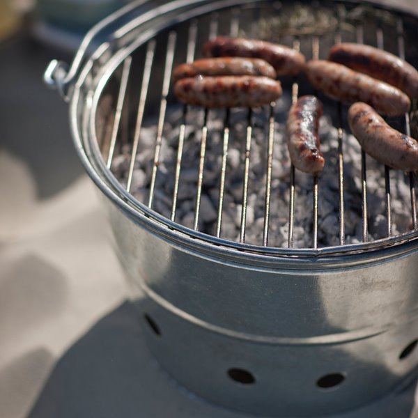 Pendower Galvanised Barbecue Bucket