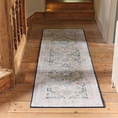 Persian Blue Washable Rug Image