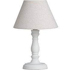 Petit Vintage White Table Lamp  Image