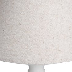 Petit Vintage White Table Lamp  Image