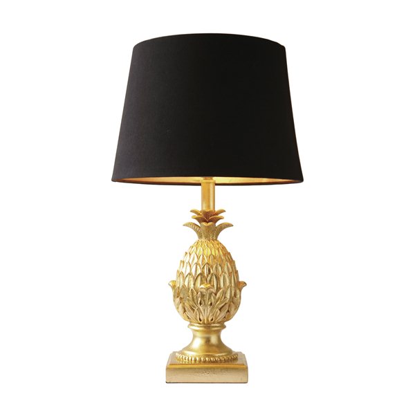 Pineapple Table Lamp with shade