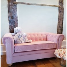 Pink Childs Chesterfield Sofa Image