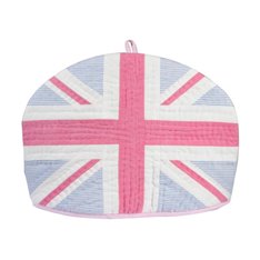 Pink, White and Blue Union Jack Tea Cosy Image