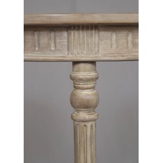 Pitville Round Wood Side Table  Image