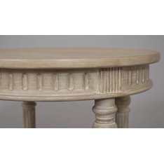 Pitville Round Wood Side Table  Image