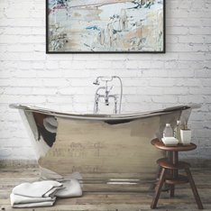 Polished Nickel Double Ended Bath Image