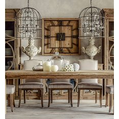 Provence Distressed Domed Pendant Light Image