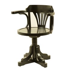 Pursers Chair Black  Image