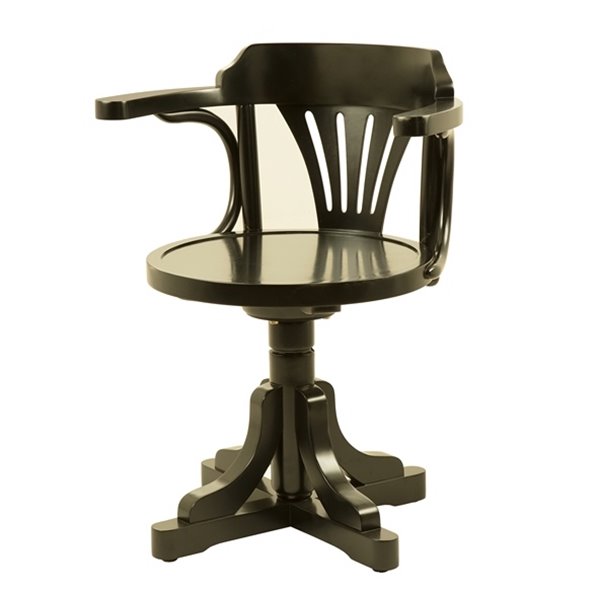 Pursers Chair Black