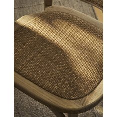 Rattan & Cane back dining chair Image