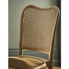Rattan & Cane back dining chair Image