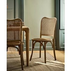 Rattan & Cane back dining chair Image
