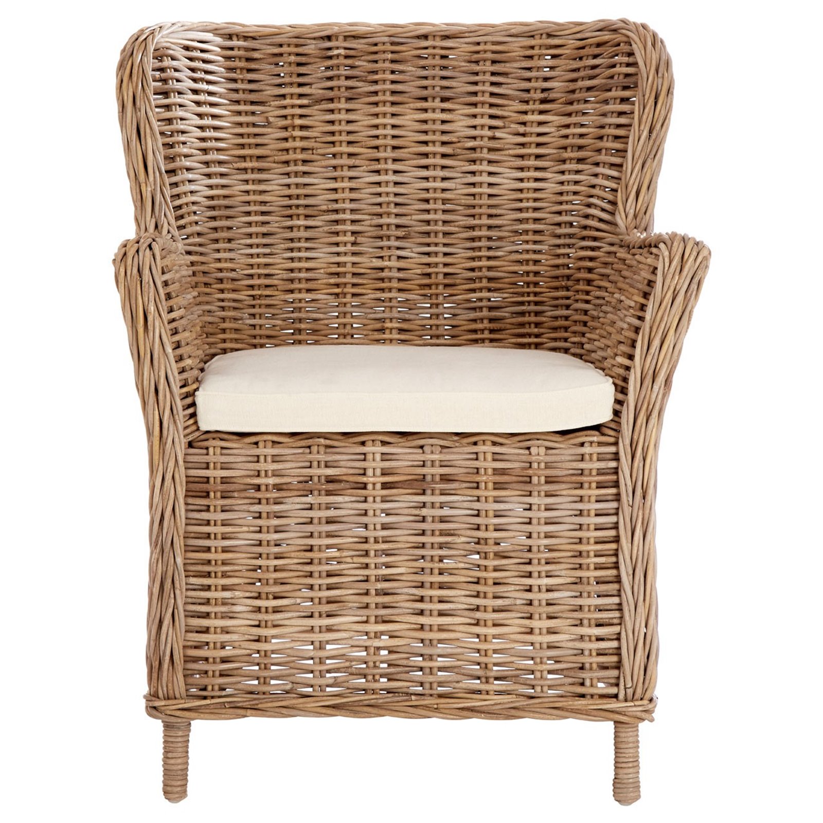 Romano Rattan Wingback Armchair