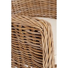 Romano Rattan Wingback Armchair Image