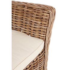 Romano Rattan Wingback Armchair Image