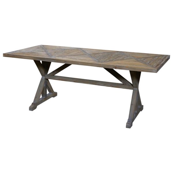 Reclaimed Fir Wood Dining Table