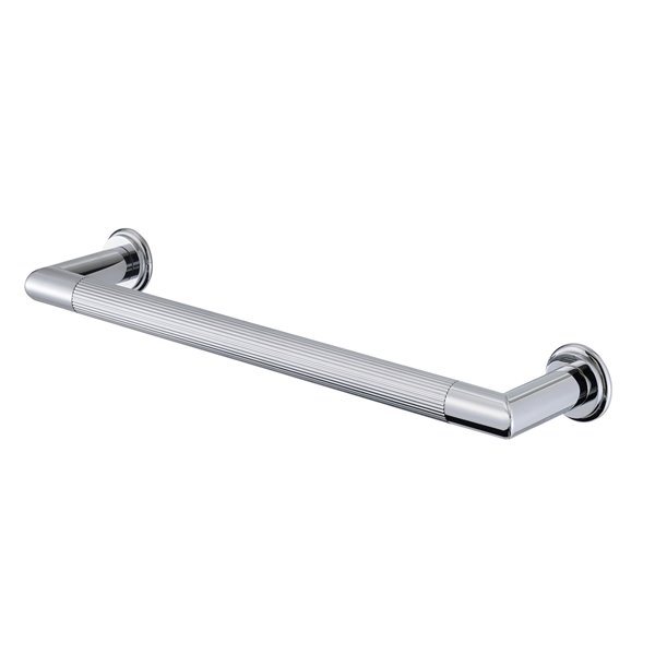 Reeded Electric Single Towel Rail