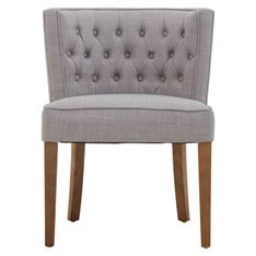 Ripley Curved Button Back Dining Chair Image