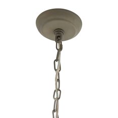 Rococo Washed 6 Arm Chandelier Image