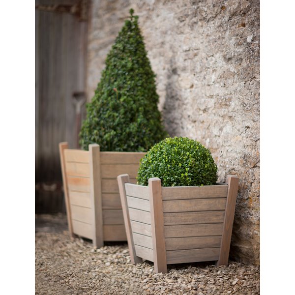 Roseland Wooden Planter - Natural Spruce